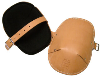 Economy Leather Knee Pads
